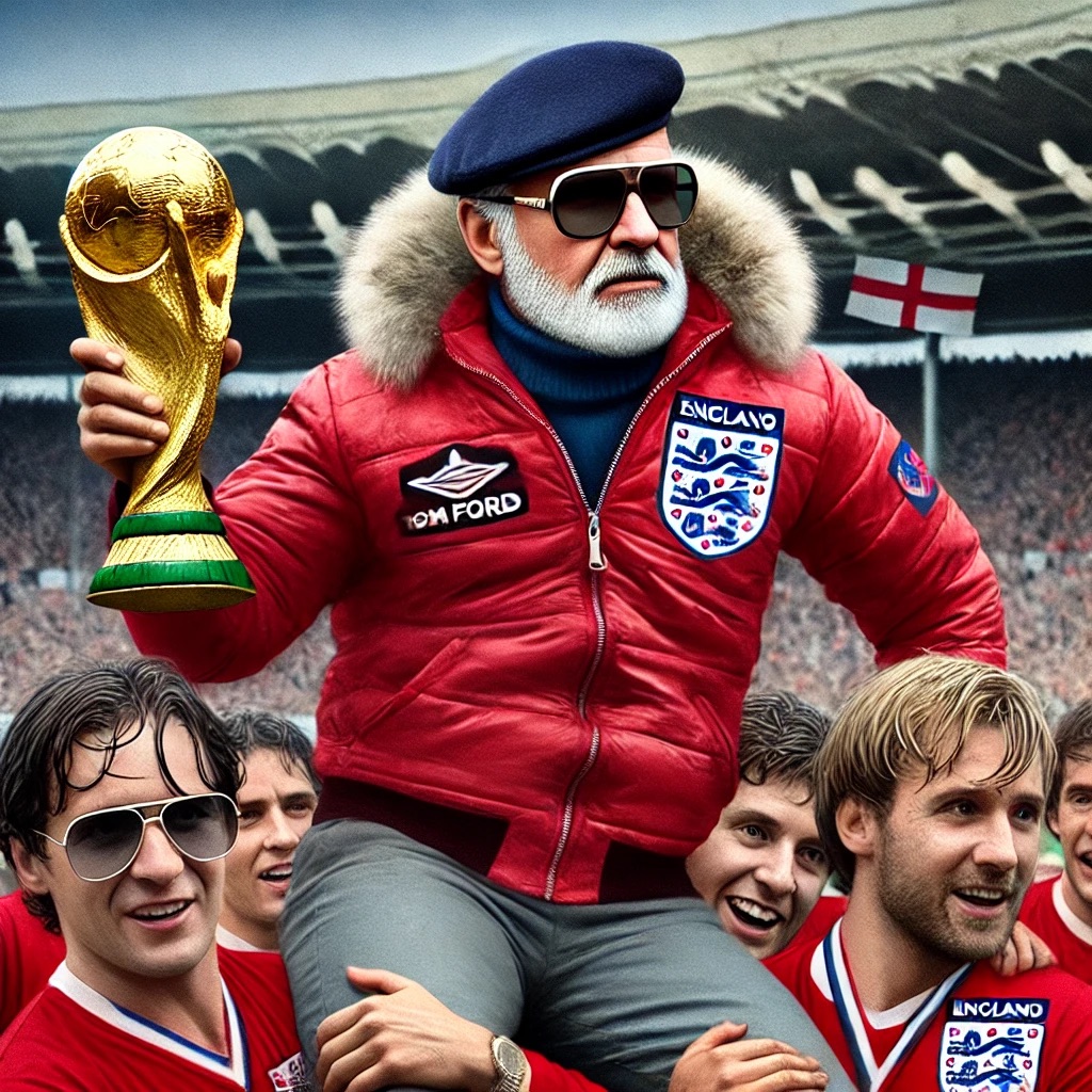 The moon landing set, 1969